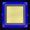 304SQ-12/4W-4000K/Blue Cветильник светодиодный встраиваемый от интернет магазина Elvan.ru