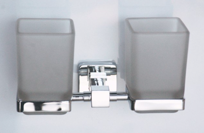 72768-1Держатель двойной квадрат (со стаканами)