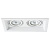 Точечный встраиваемый светильник Arte Lamp CANIS A6661PL-2WH