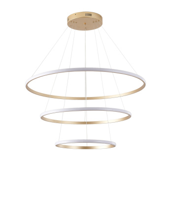 Светильник ZORTES RINGOLIGHT ZRS.33325.75C, Мощность - 120Вт, Тип лампы: LED, В - 1500мм / Ш - ø400/ø600/ø800мм
