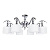 Потолочная люстра Arte Lamp IBIZA A4038PL-8CC