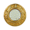 16226-MR16-5.3-Amb-Gl Светильник точечный янтарный-золотой от интернет магазина Elvan.ru