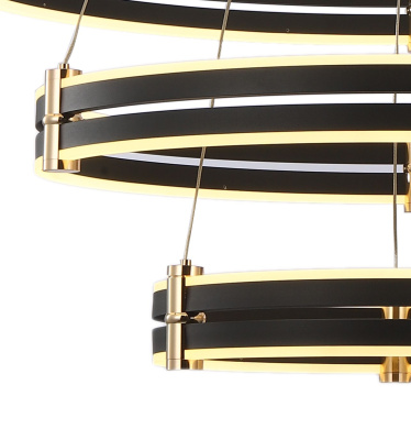 Светильник ZORTES DUBLE-R ZRS.30515.228, Мощность - 228Вт, Тип лампы: LED, В -1500мм/700мм / Ш - ø400/600/800мм