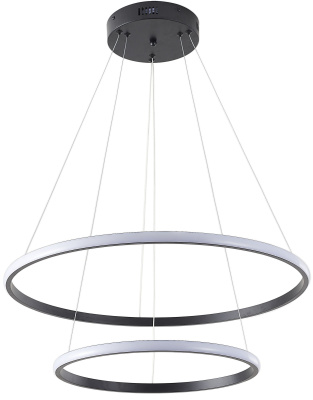 Светильник ZORTES RINGOLIGHT ZRS.33321.63C, Мощность - 63Вт, Тип лампы: LED, В - 1500мм / Ш - ø400/ø600мм