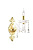 Бра Arte Lamp NOBILE A6609AP-1GO