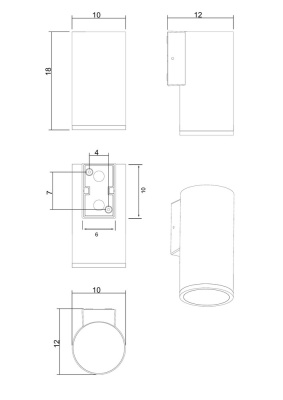 Фасадный светильник Arte Lamp TORCULAR
