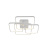 7676-104W-Wh Люстра светодиодная диммируемая потолочная белая (c пультом) ELVAN от интернет магазина Elvan.ru