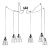 Подвесная люстра Arte Lamp TRENTO A9387SP-6CC