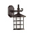 4042/1W NATURE ODL18 747 черный Уличный настенный светильник IP44 E27 60W 220V HOUSE