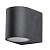 Фасадный светильник Arte Lamp COMPASS A3102AL-1BK