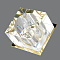 656-GY-5.3-Cl-Gl Светильник точечный прозрачный-золотой от интернет магазина Elvan.ru