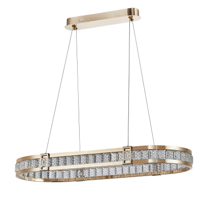 4206-9P, подвесная люстра, L860xW360xH80/1500, 2xLEDx35W, 7000LM, 3000K, included