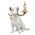 10312 Grey Настольная лампа LOFT IT Dog
