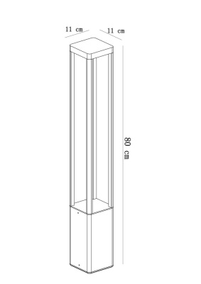 Ландшафтный светильник Arte Lamp PHERKAD