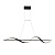 4180-2P, подвесная люстра, L1000xW180xH220/1000, LEDx34W + LEDx41W, 3375LM, 3000-6000K, included, remote control