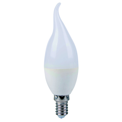 E14-7W-3000K-C37 Лампа LED (Свеча на ветру OPAL) от интернет магазина Elvan.ru