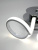136/3-8W-4000K-Ch Бра светодиодное хром ELVAN- витринный образец от интернет магазина Elvan.ru