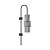 5016/1W MODERN ODL23 481 черный/дымчатый металл/стекло Бра E14 1*40W PIMPA