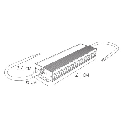 Блок питания 24V 150W 6.25А Arte Lamp AQUA