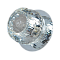 1023-GY-5.3-Cl-Ch Светильник точечный прозрачный-хром от интернет магазина Elvan.ru