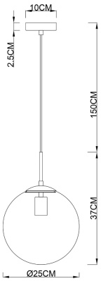 Подвесной светильник Arte Lamp VOLARE