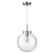 4590/1A SUSPENTIONI LN21 000 никель Подвес E27 60W 220V TREVOR