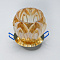 1283-G-9-Amb Светильник точечный янтарный от интернет магазина Elvan.ru