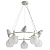Подвесная люстра Arte Lamp GEMELLI A2150SP-5WG
