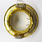 16-MR16-5.3-Amb-Gl Светильник точечный янтарный-золотой от интернет магазина Elvan.ru