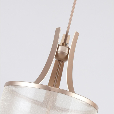 2551-1P, подвес, D250xH600/1200, 1xG9x40W, excluded