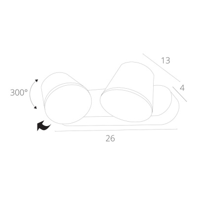 Уличный настенный светильник Arte Lamp CHICO