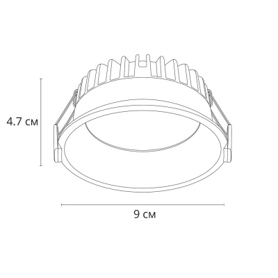Точечный встраиваемый светильник Arte Lamp FRAME