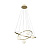 4185-6P, подвесная люстра, D600xH150/1200, 4xG9LEDx10W, excluded + LEDx70W + LEDx20W, 4725LM, 3000-6000K, included, remote control