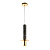 2746-1P, подвес, D160xH420/1945, 1xGU10LEDx5W, 400LM, 3000K, included