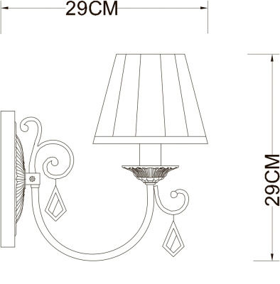 Бра Arte Lamp VIVIDO