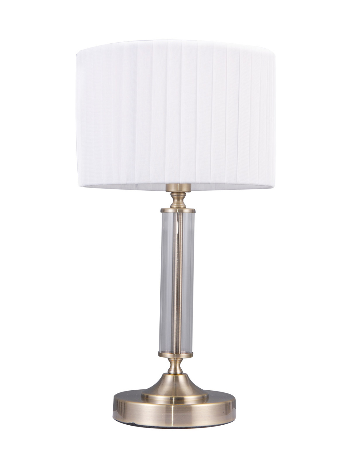 39464-1хE14-BrWh Лампа настольная бронза ELVAN от интернет магазина Elvan.ru