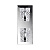 5029/8WL L-VISION ODL24 573 хром/металл/акрил Бра LED 8W 4000K 415лм MIRAGE