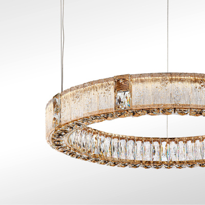 4204-8P, подвесная люстра, D800xH120/1500, LEDx80W, 8000LM, 3000K, included