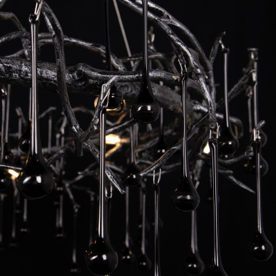 10068/1000 BK Подвесная люстра LOFT IT Bijout