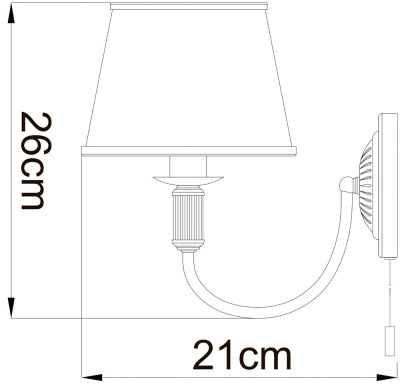 Бра Arte Lamp ALICE