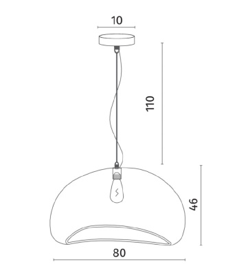 Подвесной светильник Divinare SCANDY 2246/03 SP-1
