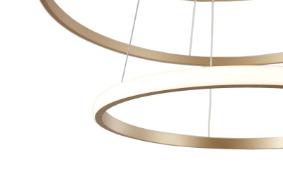 Светильник ZORTES RINGOLIGHT ZRS.33325.75C, Мощность - 120Вт, Тип лампы: LED, В - 1500мм / Ш - ø400/ø600/ø800мм