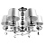 Потолочная люстра Arte Lamp PROMESSA A3074LM-6CC