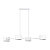 Люстра на штанге Arte Lamp SEBASTIAN A7051SP-4WH
