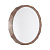 7637/AL BASICA SN 169 Светильник пластик/корич. под дер. LED 18Вт 4000K D295 IP43 ZIF WOOD