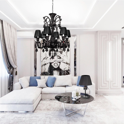 10210T Black Настольная лампа LOFT IT Zenith