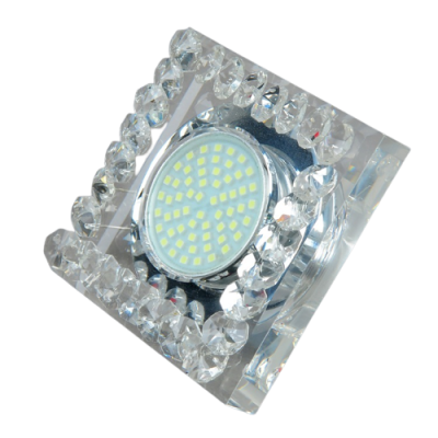 2017SQ-MR16-5.3-Cl Светильник точечный прозрачный от интернет магазина Elvan.ru