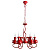 Люстра Arte Lamp VASO A6819LM-6RD