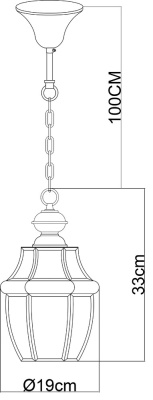 Уличный светильник Arte Lamp VITRAGE