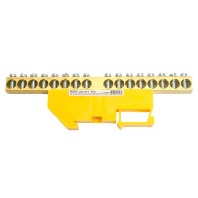 Шины N, PE, PEN, L, кросс-модули STEKKER LD555-812-16